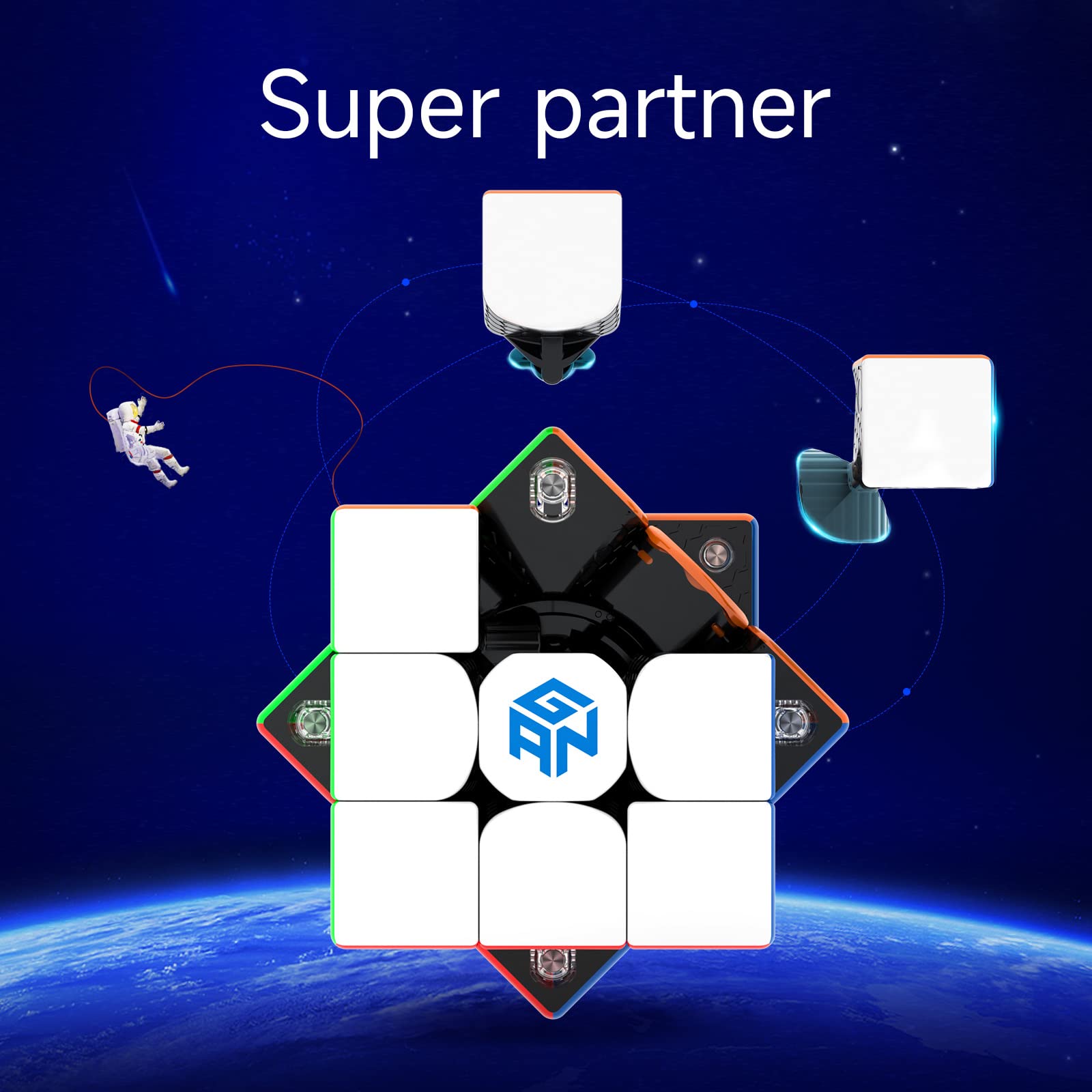 Amazon.com: GAN 356 XS, Gans 3x3 Magnetic Speed Cube 356XS Magic